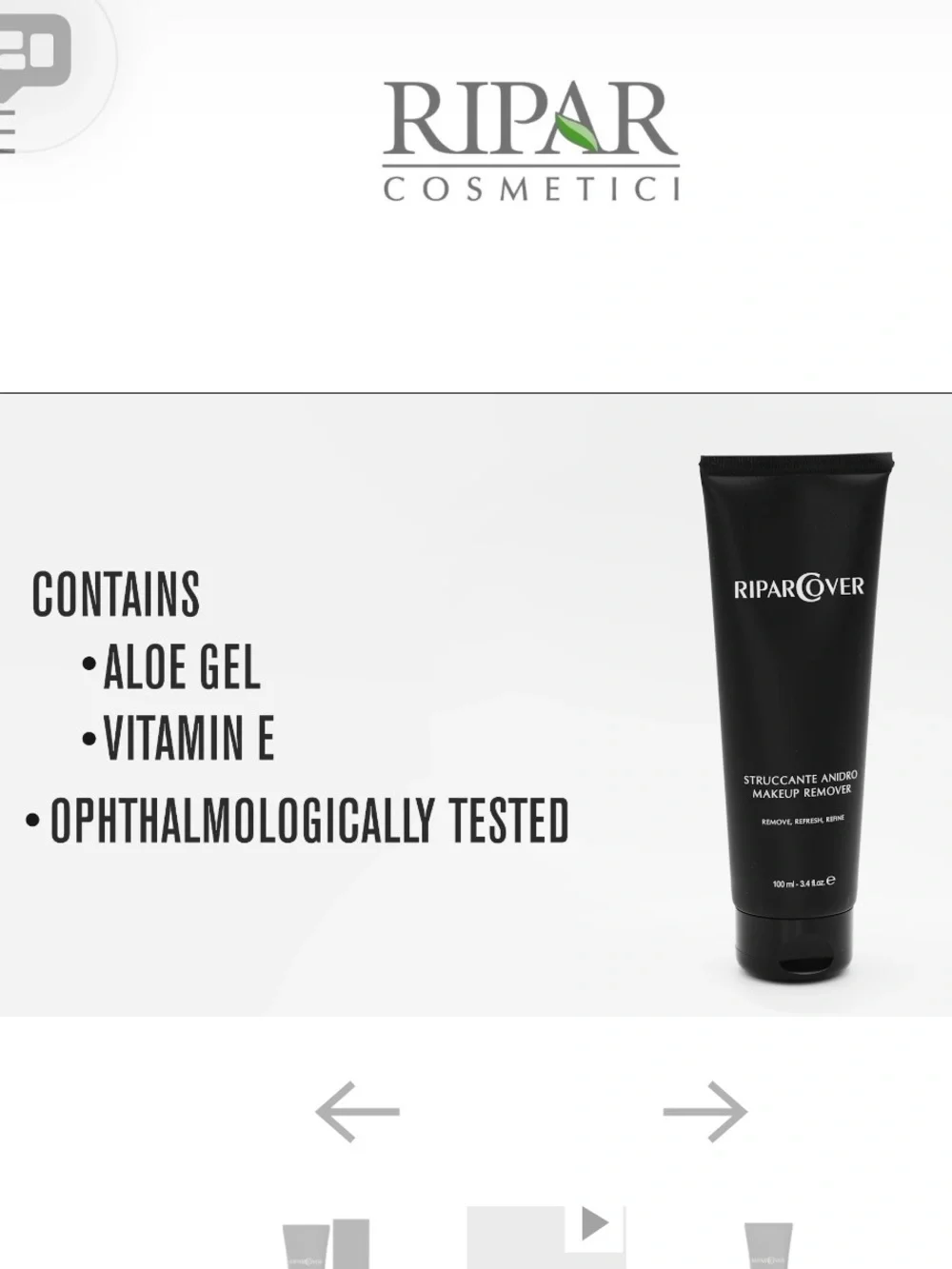 Ripar Cosmetic new sealed
